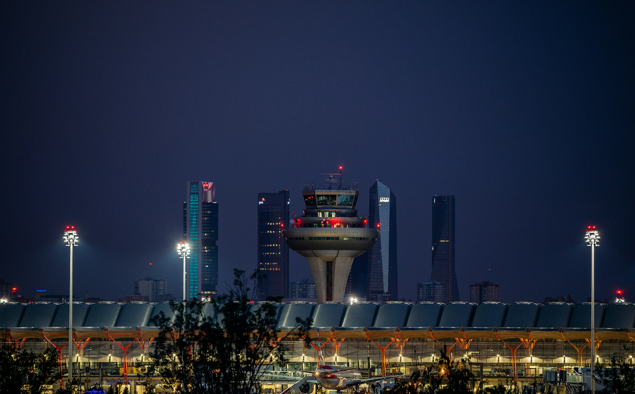 抵達MADRID機場
